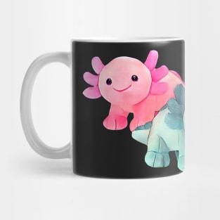 Axolotl brother and sister Mug